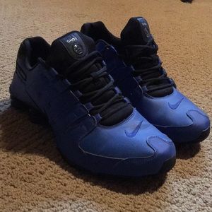 Blue Nike Shox